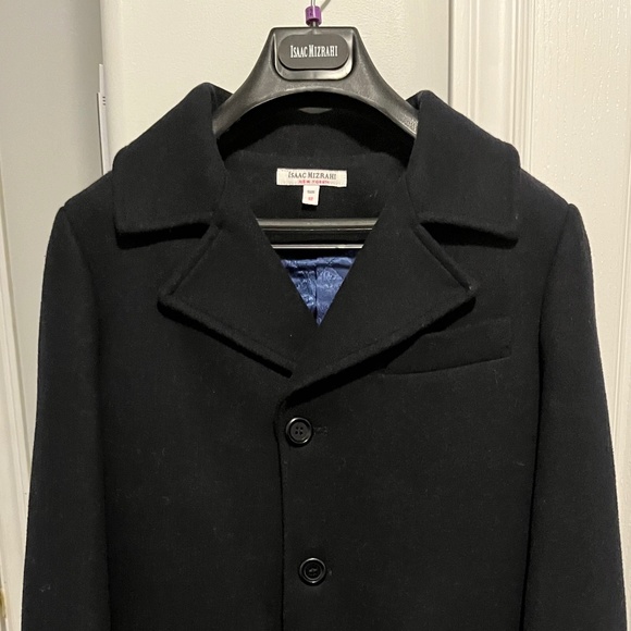 Children’s ISAAC MIZRAHI Single Breasted Wool Coat - Picture 1 of 4
